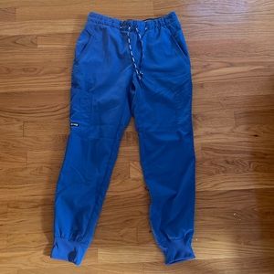 Royal Blue Jogger scrub pants